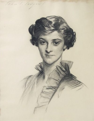 Portrait of Actress Ruth Draper by John Singer Sargent